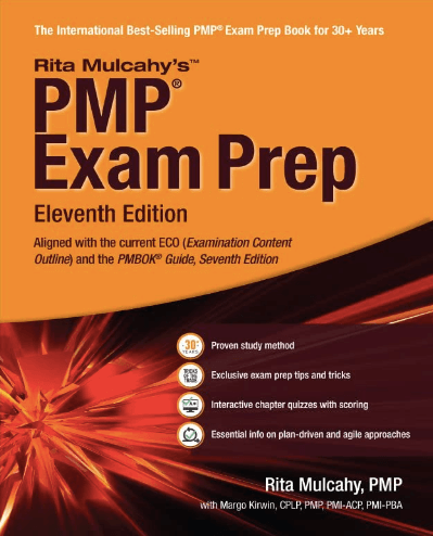 PMP備考書籍：Rita Mulcahy's PMP Exam Prep (11th Edition)